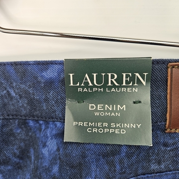 Lauren Ralph Lauren Jeans 22W Skinny Crop NWT - Picture 7 of 12